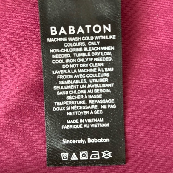 Aritzia Babaton Sz S Contour Muscle Tank In Grapevine - Picture 7 of 7